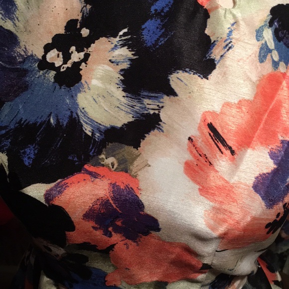 Danny + Nicole Fit and Flare Floral Dress - Picture 3 of 4